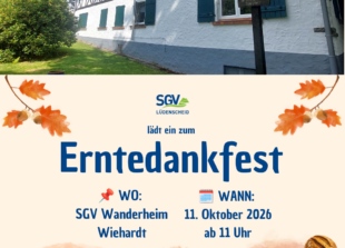 Erntedankfest 2026